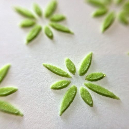 Technique Embossing Paste and Glitter • TealKat Design