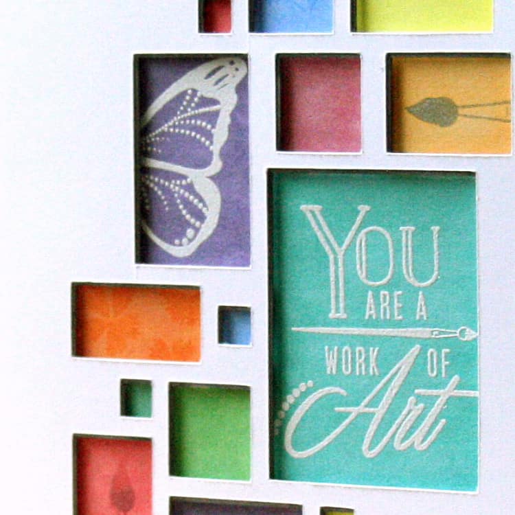 A Colorful Card, Picture Wall Style