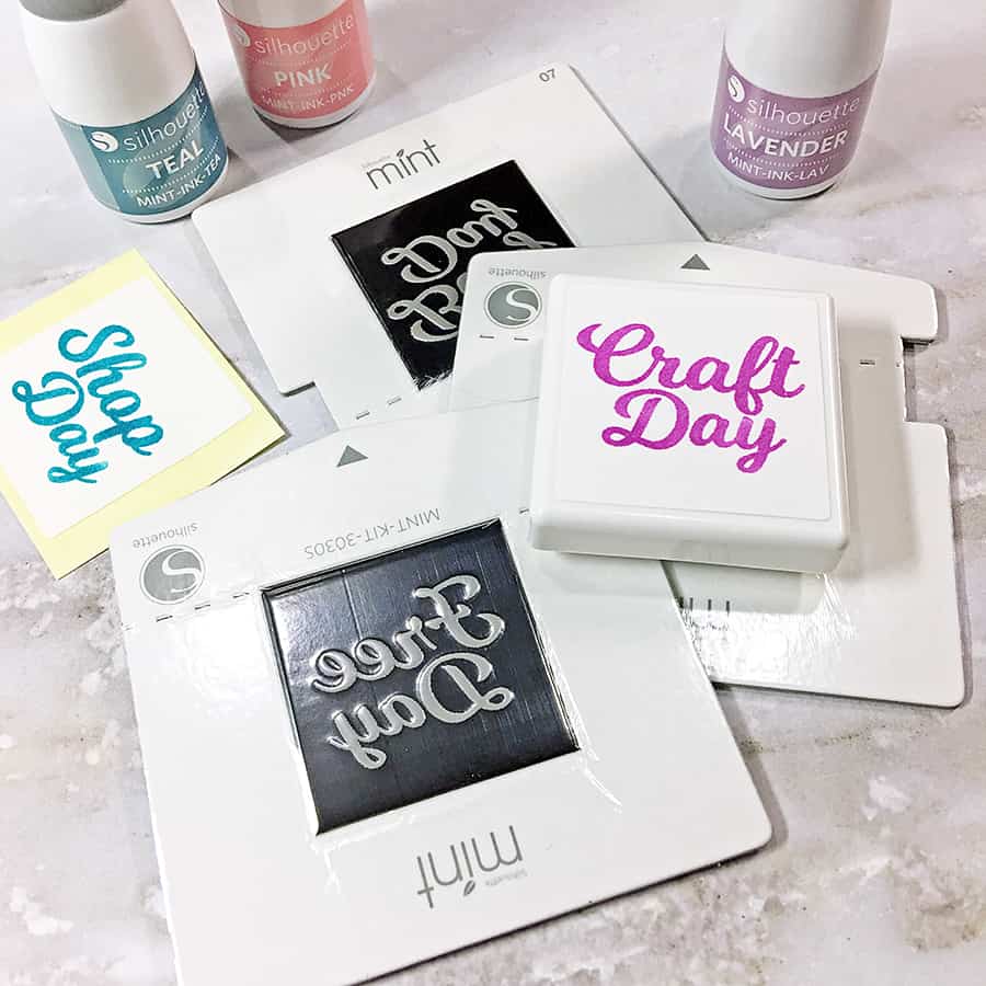 Making Custom Planner Stamps with the Mint • TealKat Design