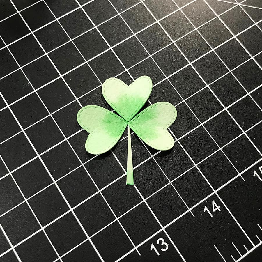 Repurposing Diecut Shapes: Hearts to Shamrocks