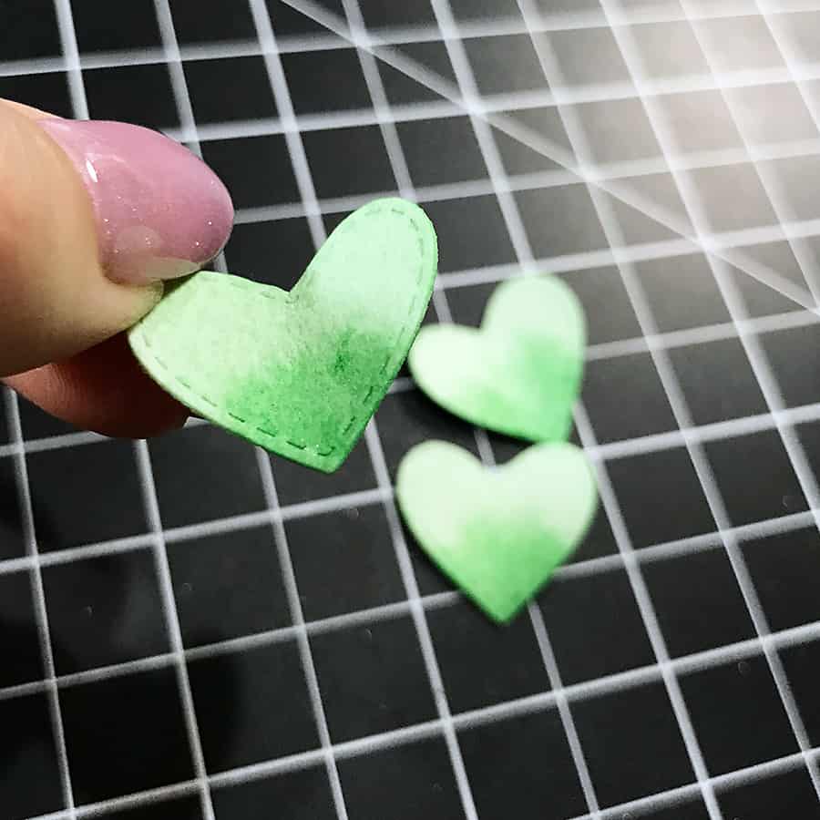 Repurposing Diecut Shapes: Hearts to Shamrocks