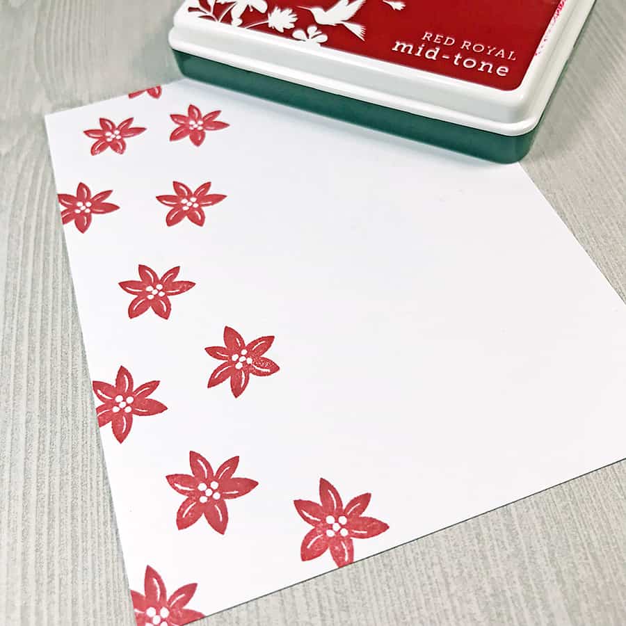 Pretty Poinsettias for the Merry Little Christmas Challenge Blog