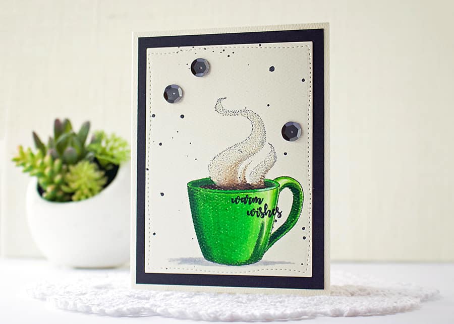 Warm Wishes + Coloring With Polychromos Pencils