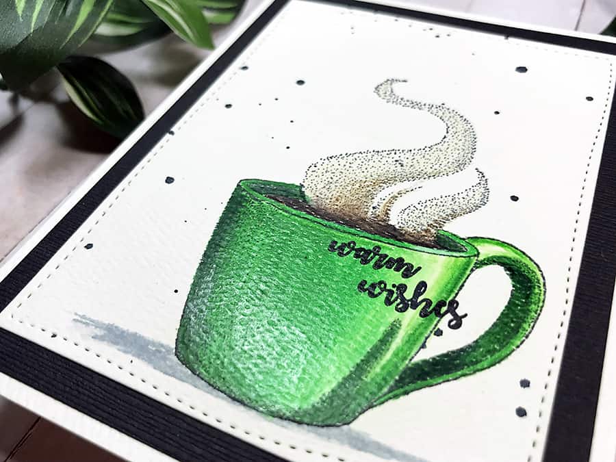 Warm Wishes + Coloring With Polychromos Pencils