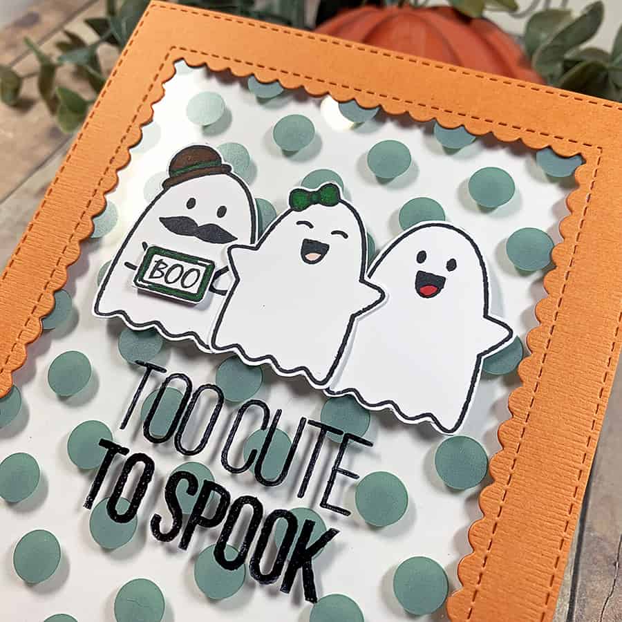 The Cutest Little Trio of Ghosts