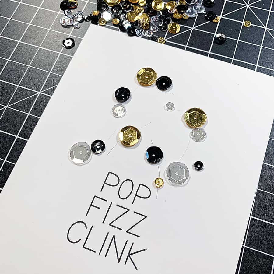 Hedgehog Hollow December Box: Champagne and Sequins