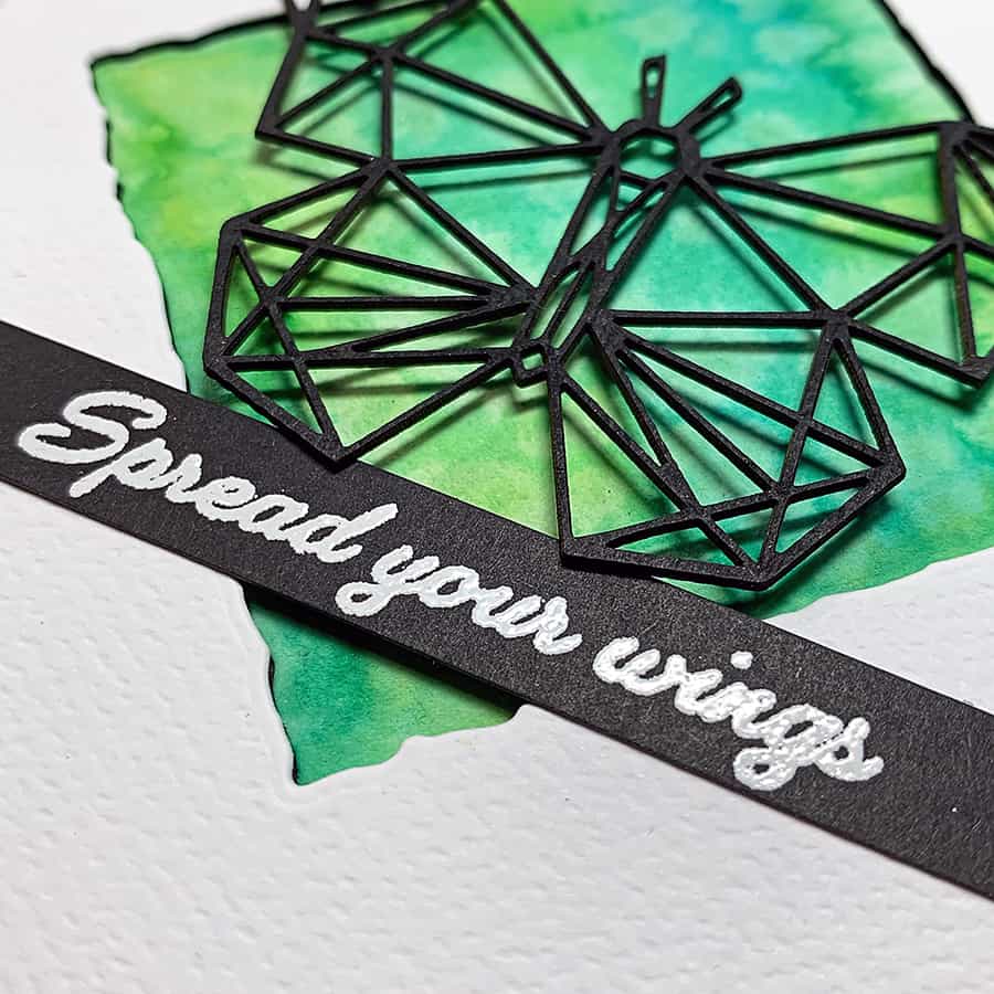 Spread Your Wings + Watercolor Effects