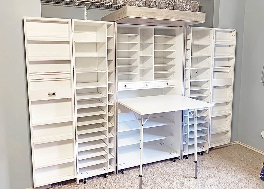 Creating a Craft Room #1: Ideas
The DreamBox sunk into an open closet space.
