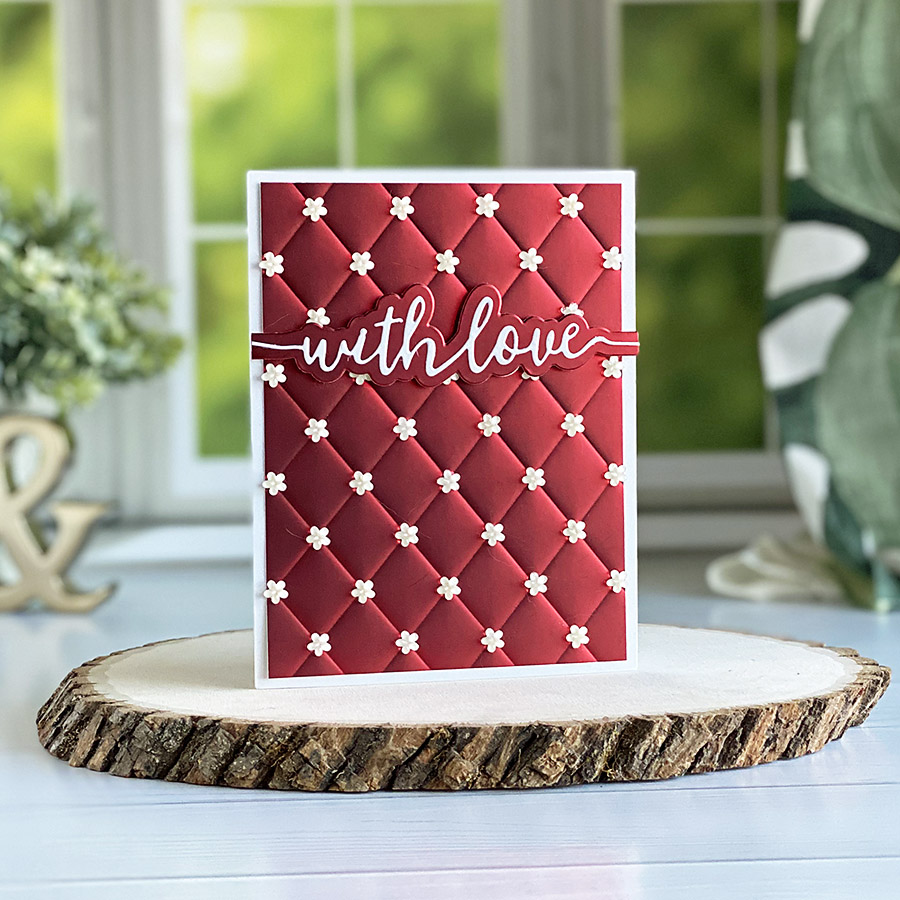 A Fast & Fun Valentine’s Day Card + Craft Perfect Cardstock
