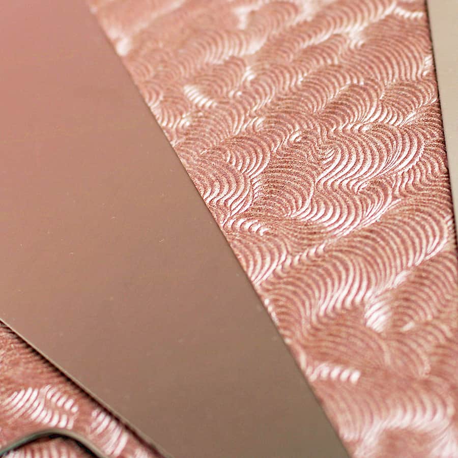 Rose Gold Hello with Craft Perfect Papers