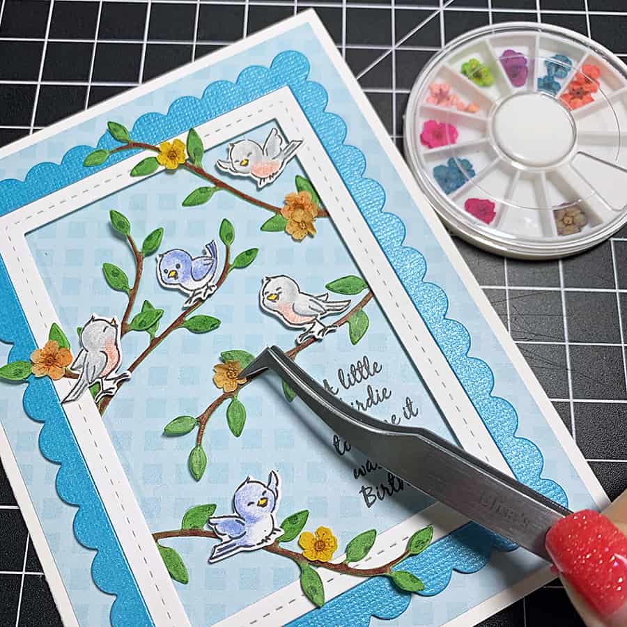 Birthday Birdies With The Hedgehog Hollow April 2019 Kit