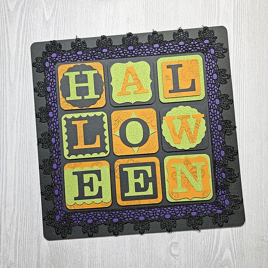 Haunted Halloween Hop with CutCardStock