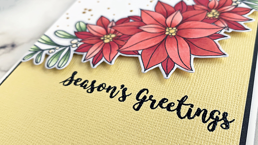 Merry Little Christmas November 2019 Challenge: Sentiment detail