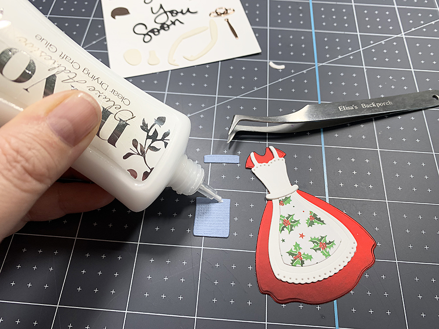 My favorite glue, Nuvo Deluxe Adhesive.