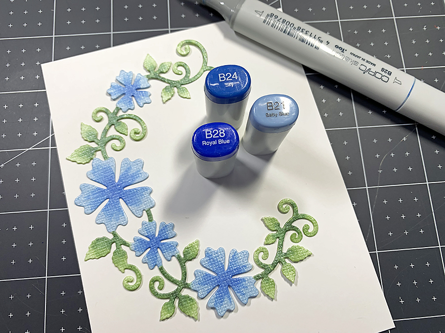 Blue Color Combo for Copics