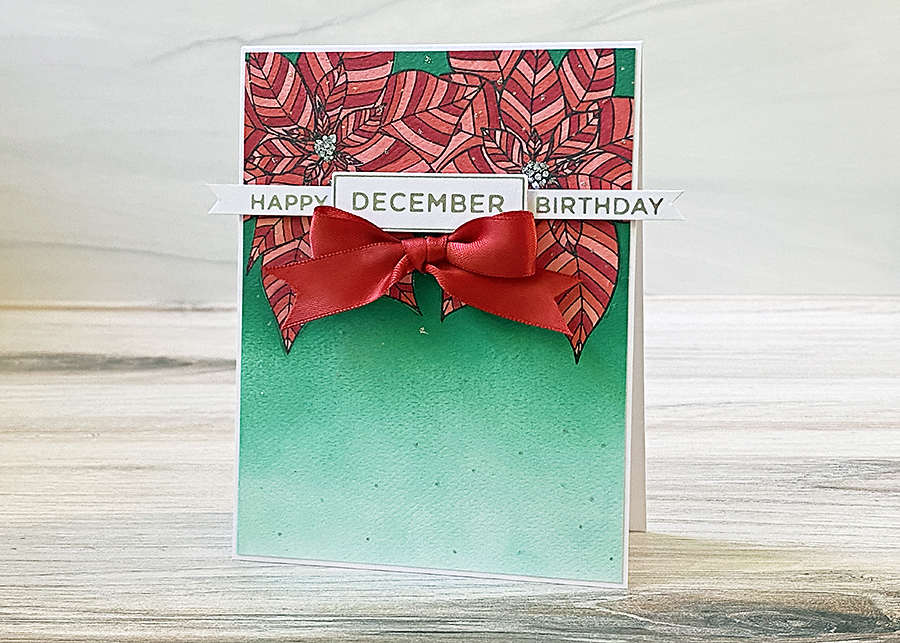 Seasonal Cards: A Birthday in December