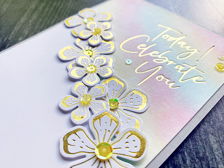 Celebrate You: A Happy, Pastel Watercolor Card