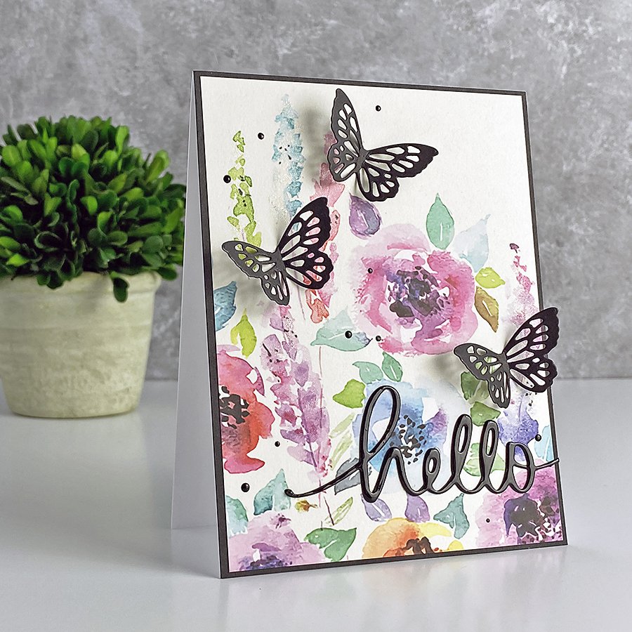 Make The Cards Challenge #12: Butterflies